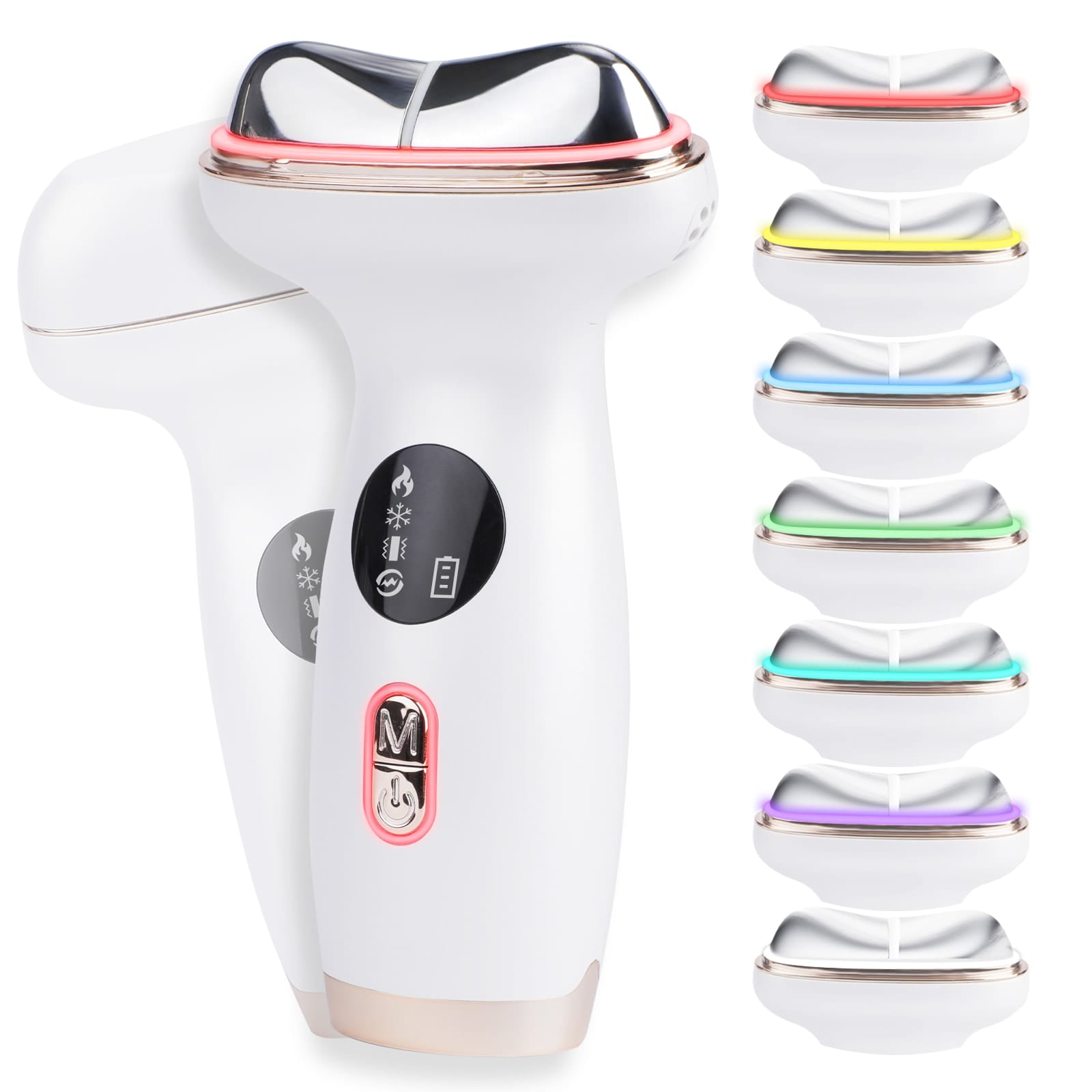 Kdune 7-in-1 Face & Neck Massager — Seven light modes